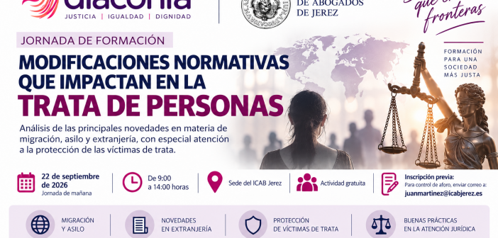 Jornada de Formación sobre Trata de Personas